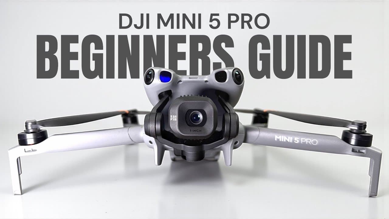 Guide du débutant pour le DJI Mini 5 Pro