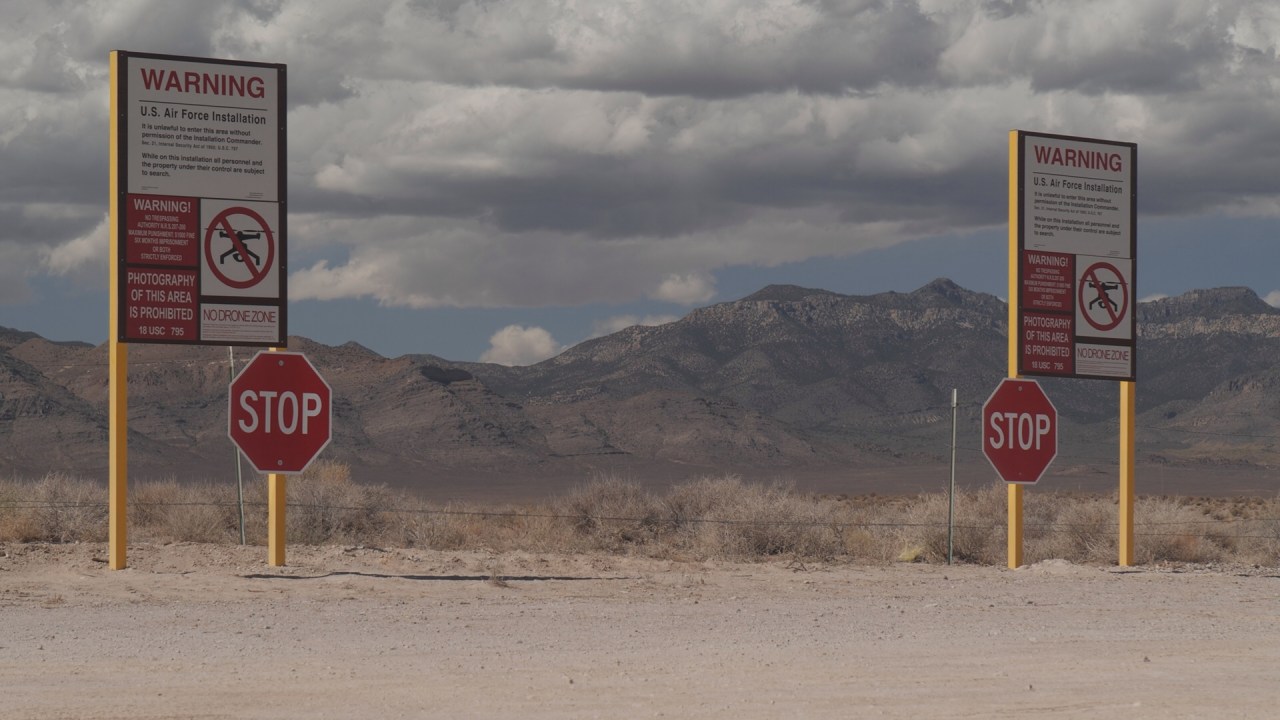 Incident de drone militaire près de la Zone 51