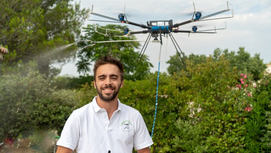 Innovation communale : un passionné met ses drones au service de l&rsquo;environnement