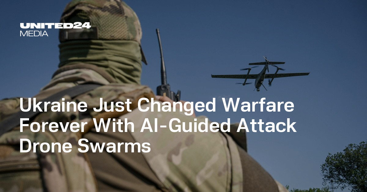 L&rsquo;Ukraine Révolutionne la Guerre avec les Essaims de Drones Guidés par IA