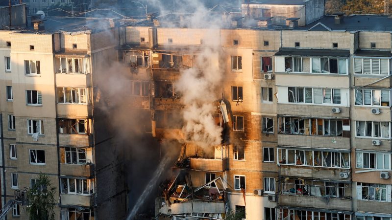 L&rsquo;Ukraine confrontée à la plus grande attaque aérienne depuis le début du conflit