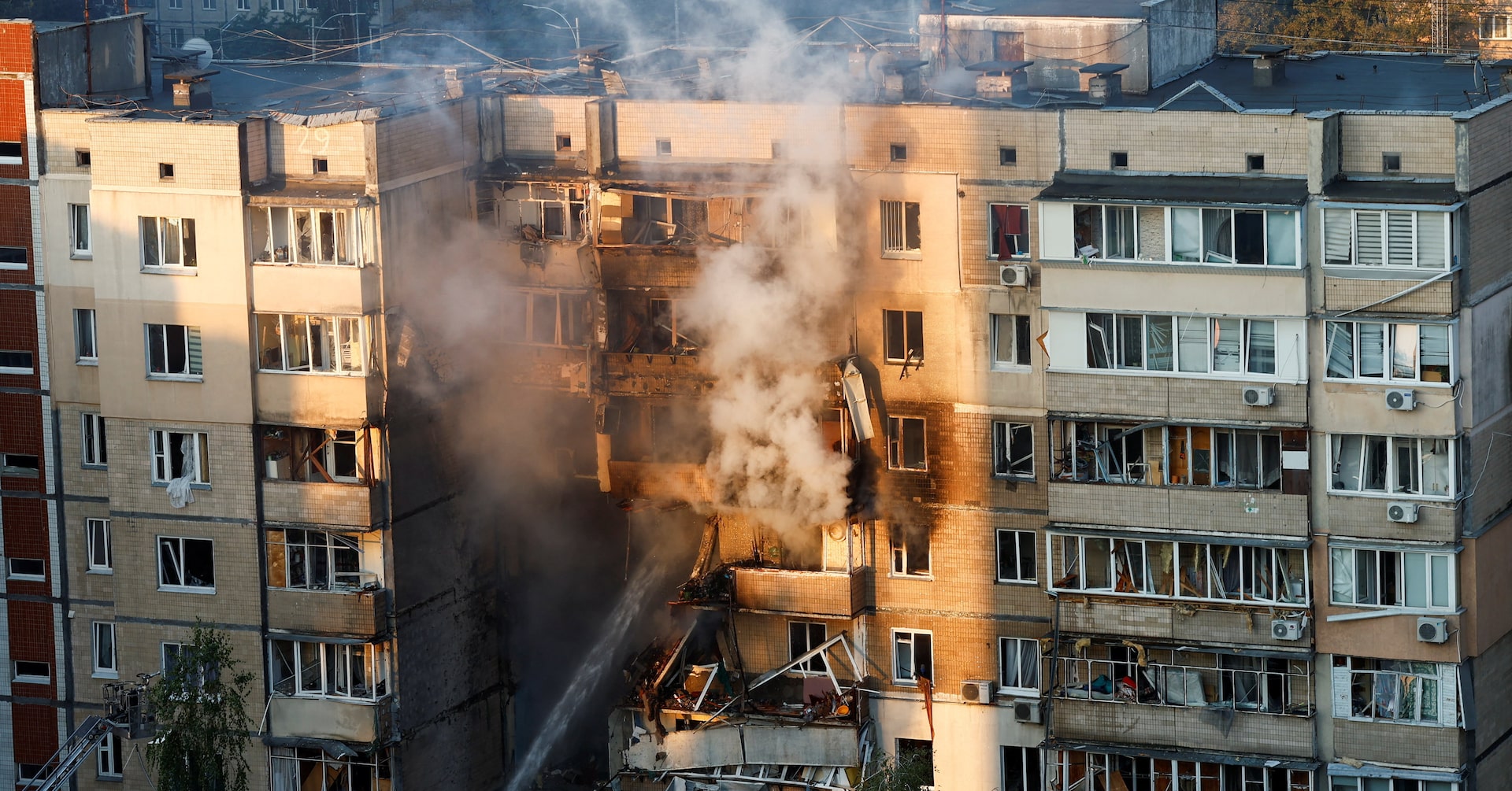 L&rsquo;Ukraine confrontée à la plus grande attaque aérienne depuis le début du conflit