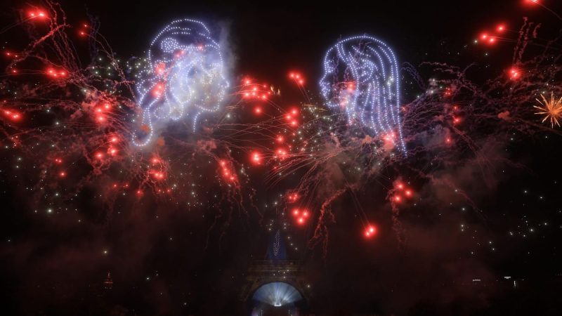 L&rsquo;avenir des spectacles aériens : les drones remplaceront-ils les feux d&rsquo;artifice traditionnels ?