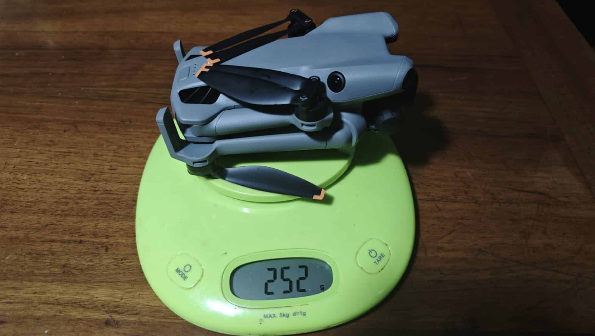 Le DJI Mini 5 Pro obtient le statut C0 malgré un poids supérieur à 250g