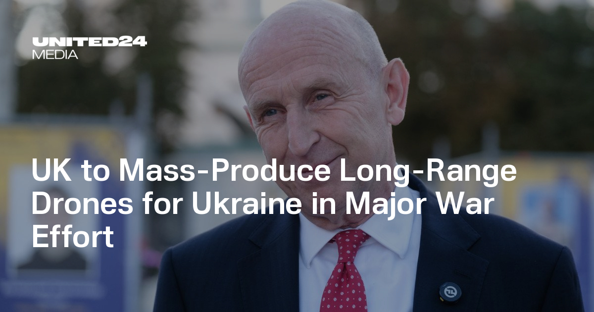 Le Royaume-Uni va intensifier la production de drones à longue portée pour l&rsquo;Ukraine
