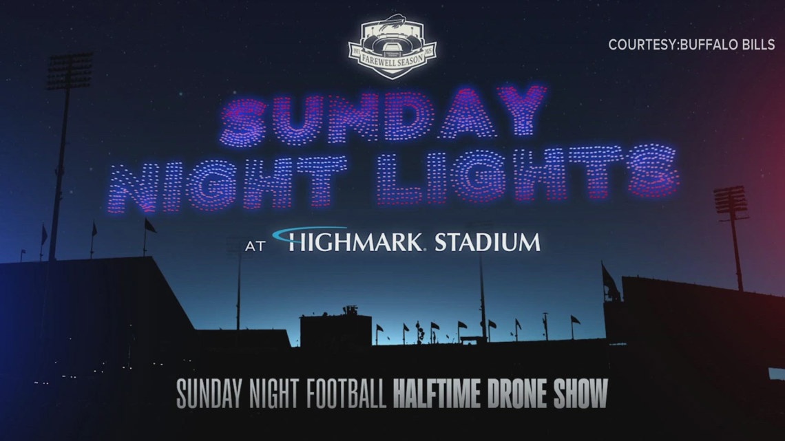 Les Bills de Buffalo illuminent le ciel avec un spectacle de drones