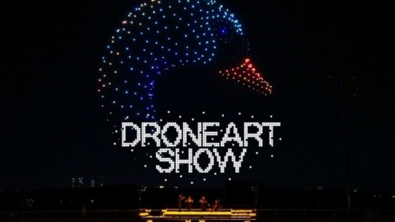 L&rsquo;hippodrome de Paris-Vincennes offre un spectacle somptueux avec son Drone Art Show