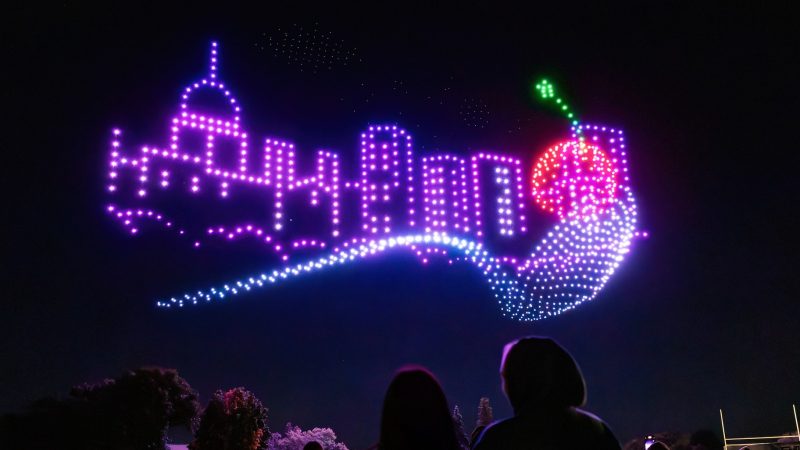 Lumières dans le ciel : L&rsquo;avenir des spectacles de drones