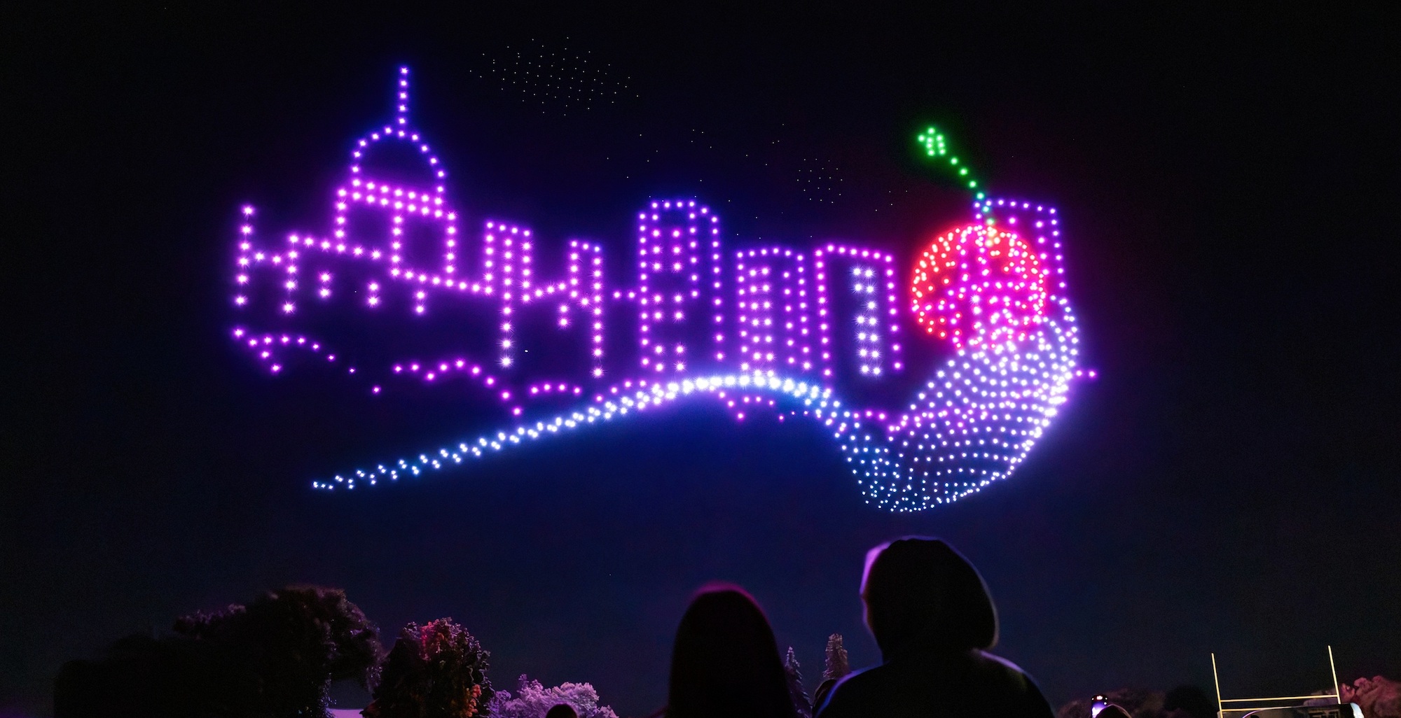 Lumières dans le ciel : L&rsquo;avenir des spectacles de drones