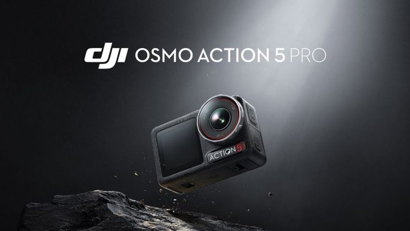 Mise à jour majeure pour le DJI Action 5 Pro : Découvrez les nouveautés
