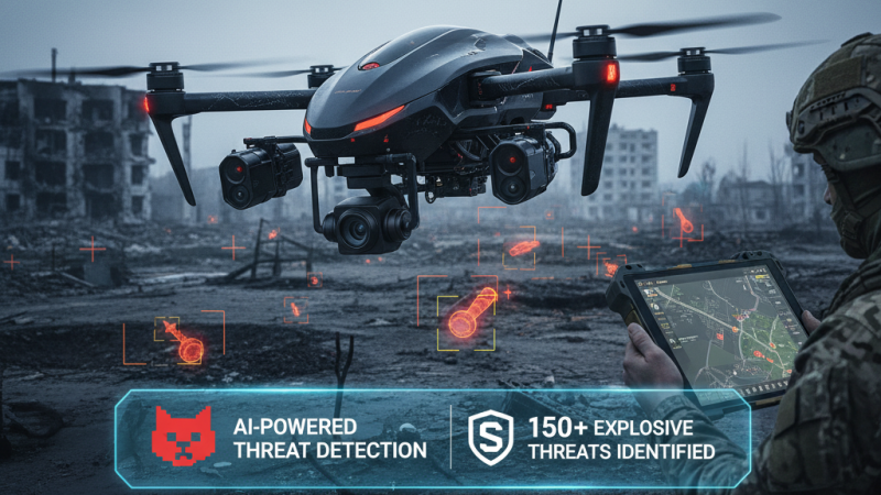 Red Cat collabore avec Safe Pro Group pour intégrer la détection de menaces en temps réel sur les drones