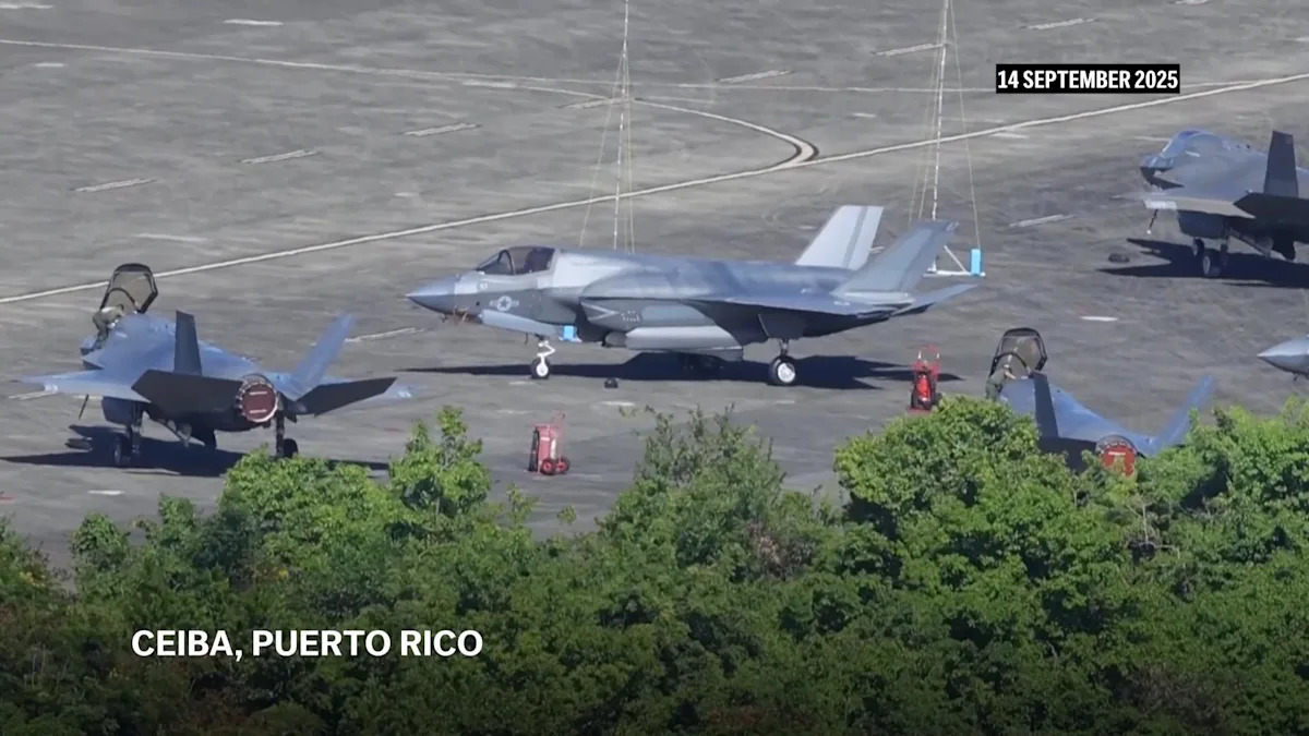 Renforcement de la présence militaire à Puerto Rico avec des avions de chasse et des drones