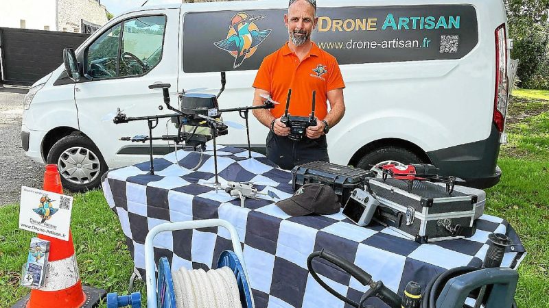 Révolution dans le nettoyage de bâtiment : le drone au service des architectures