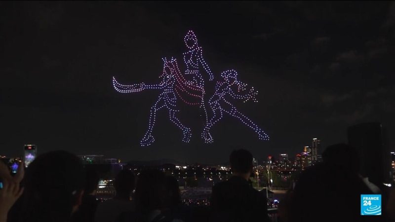 Spectacle de drones à Séoul : Quand la technologie rencontre K-Pop et chasseurs de démons