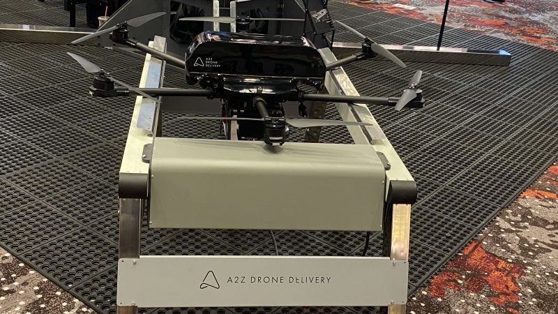 #USA Nouveautés en matière de livraison par drone : A2Z Drone Delivery dévoile son dernier AirDock