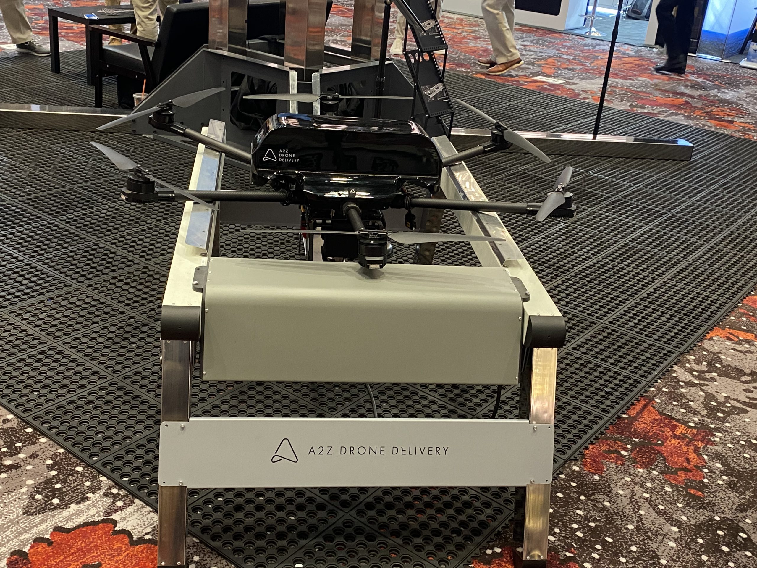 #USA Nouveautés en matière de livraison par drone : A2Z Drone Delivery dévoile son dernier AirDock