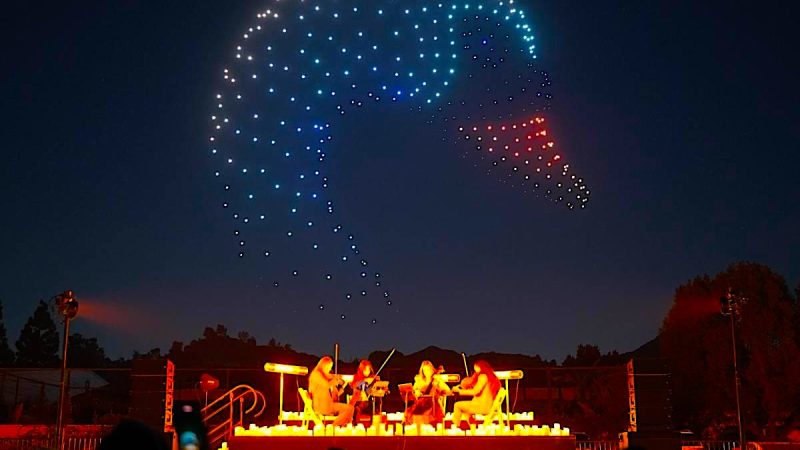 Un spectacle à couper le souffle : Drone Art Show à Lagoonfest Texas