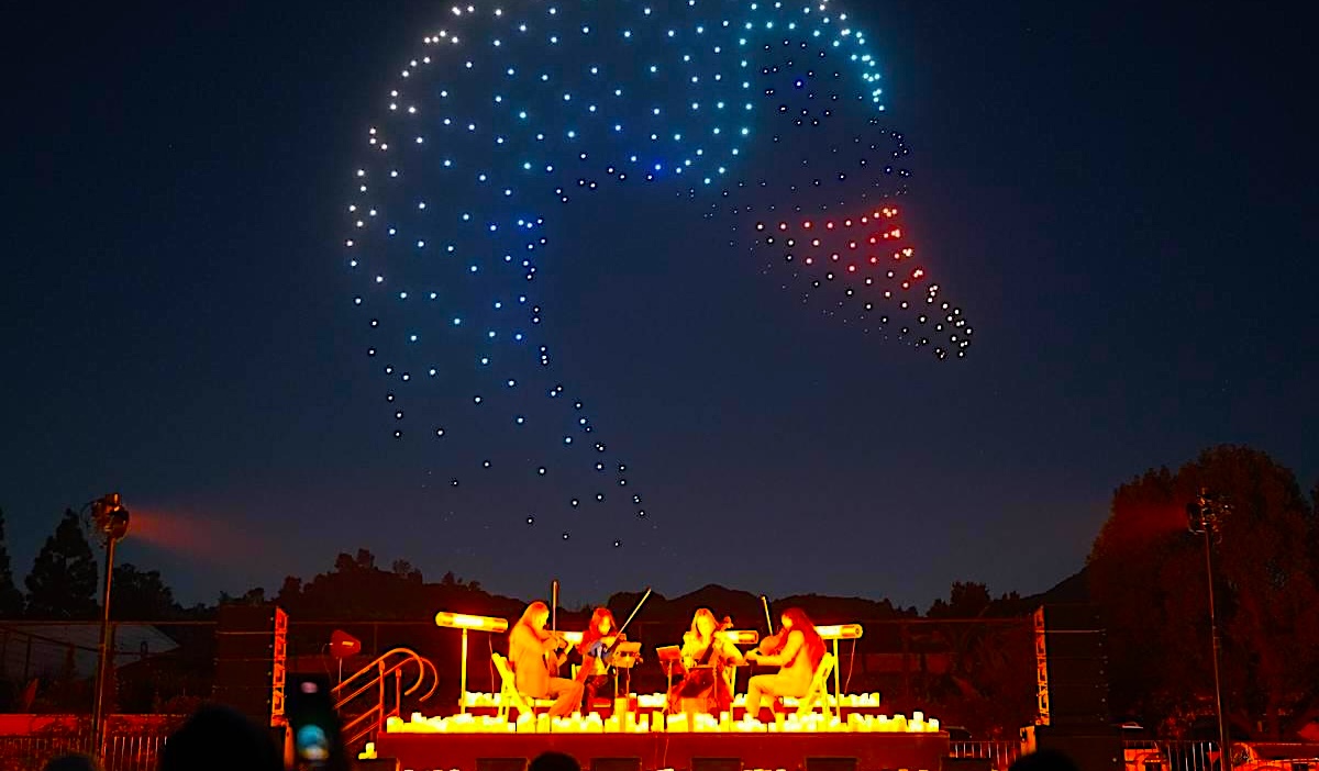 Un spectacle à couper le souffle : Drone Art Show à Lagoonfest Texas