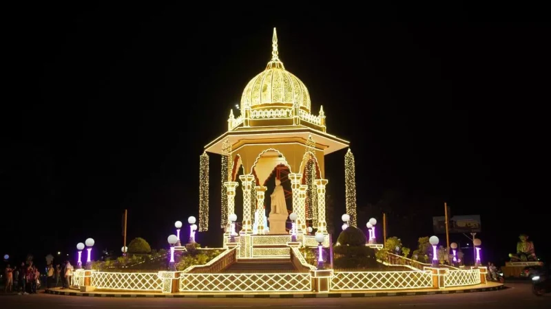 Un spectacle de drones éblouissant illumine Mysuru pendant quatre jours