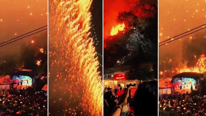 Catastrophe lors d&rsquo;un spectacle de drones en Chine : un bilan lourd