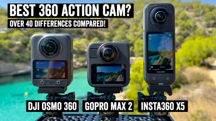 Comparatif des nouvelles caméras d&rsquo;action 360° : GoPro Max2, Insta360 X5 et DJI Osmo 360