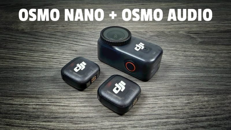 DJI Osmo Nano : Comment appairer votre microphone