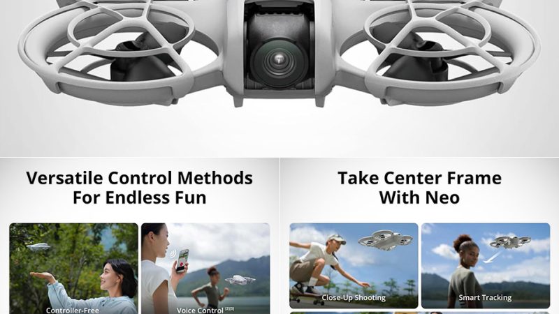 DJI lance le Mini Drone Neo 4K : Une Révolution Compacte et Puissante