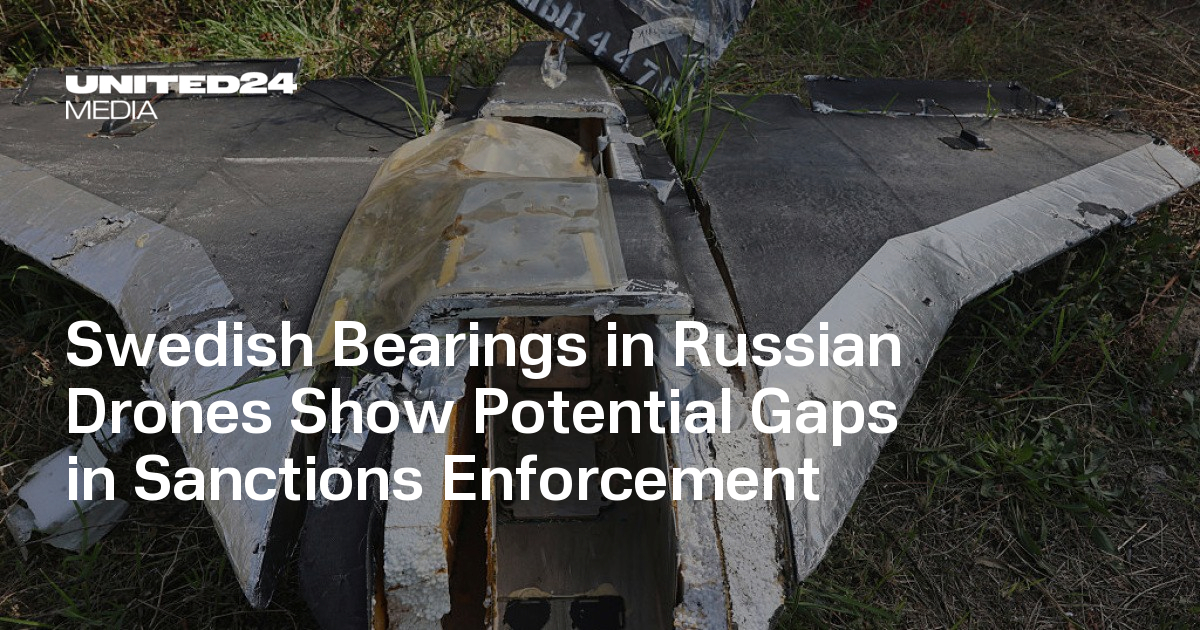 Des roulements suédois dans les drones russes : révélateur de failles dans l&rsquo;application des sanctions