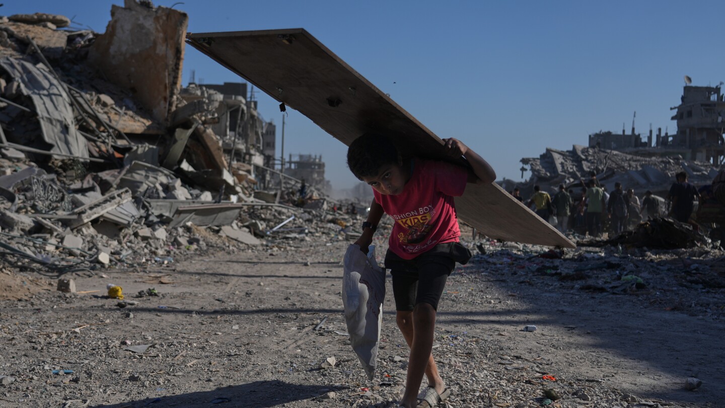 Drone révèle des destructions à Gaza suite aux frappes