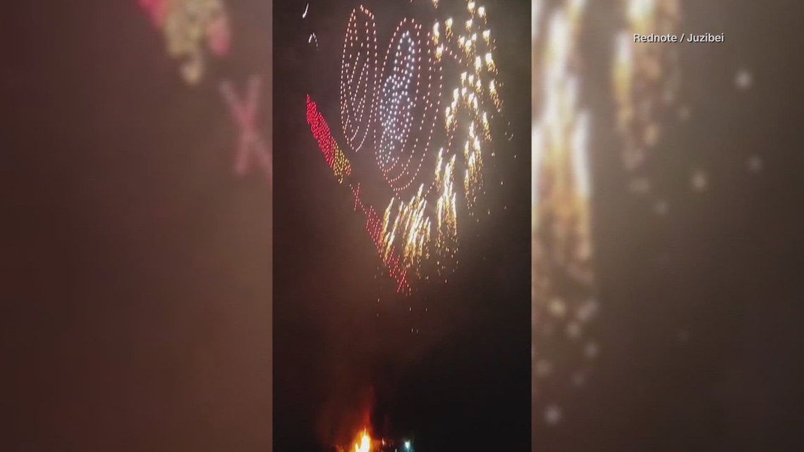 Échec spectaculaire d&rsquo;un show de drones en Chine