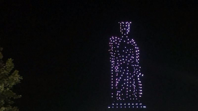 États-Unis : La Bordure de Jacksonville illumine son bicentenaire avec un spectacle de drones