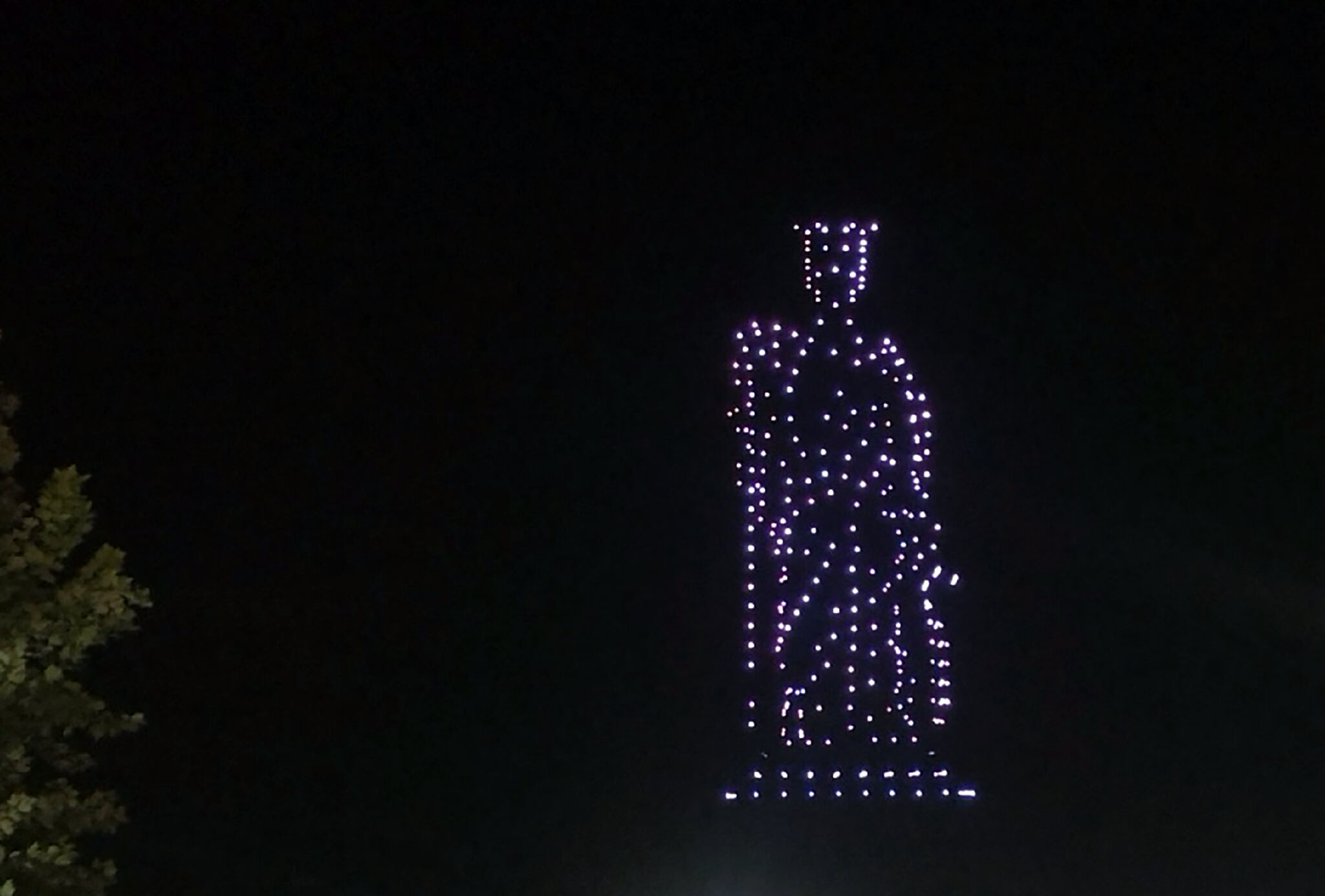 États-Unis : La Bordure de Jacksonville illumine son bicentenaire avec un spectacle de drones