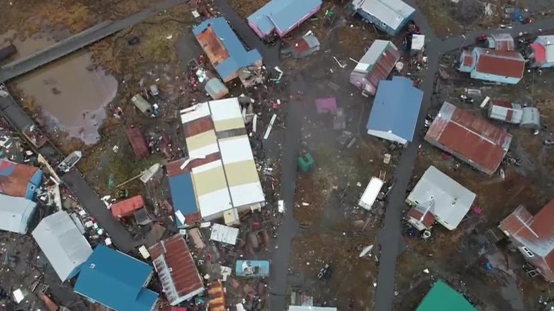 #États-Unis : Nouvelles images par drone de Kipnuk – Dégâts sur la toundra et habitations isolées
