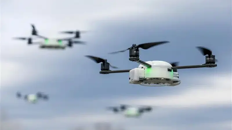 #États-Unis Wilson College illumine le ciel avec un spectacle de drones