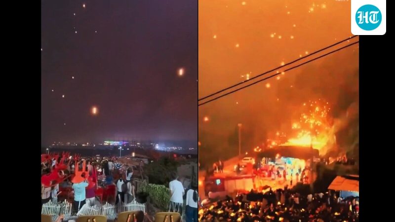 Feux d&rsquo;artifice en Chine : Un spectacle tourne à la panique