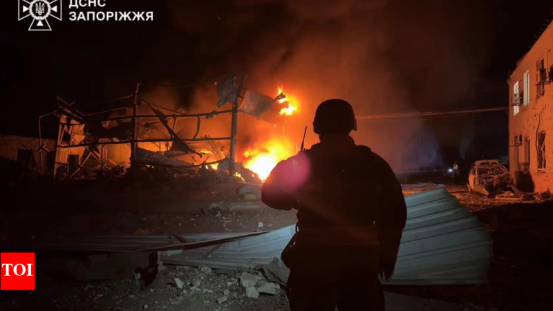 Frappe massive de la Russie sur l&rsquo;Ukraine : blackout à Kyiv et drones en flammes