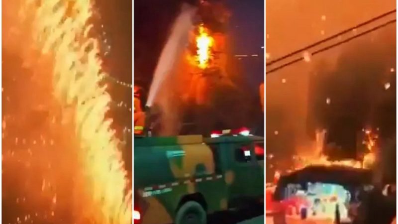 Incident lors d&rsquo;un spectacle de drones en Chine : Des appareils prennent feu et tombent sur la foule