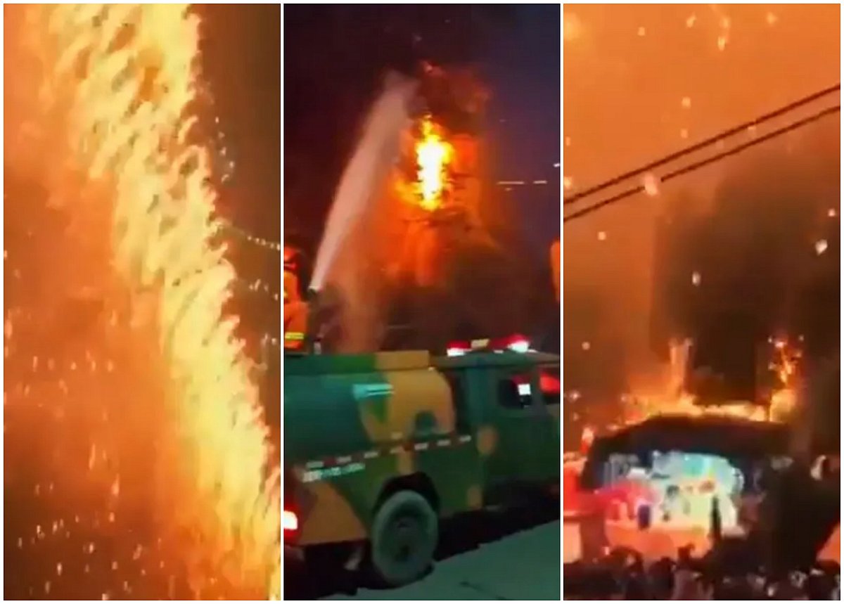 Incident lors d&rsquo;un spectacle de drones en Chine : Des appareils prennent feu et tombent sur la foule