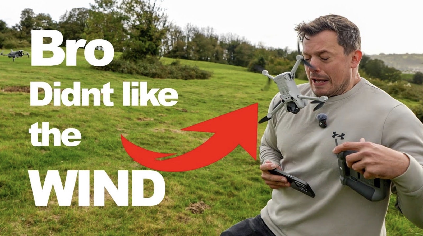 Incident lors d&rsquo;un test de vol: Le DJI Mini 3 Pro et ses défis face au vent