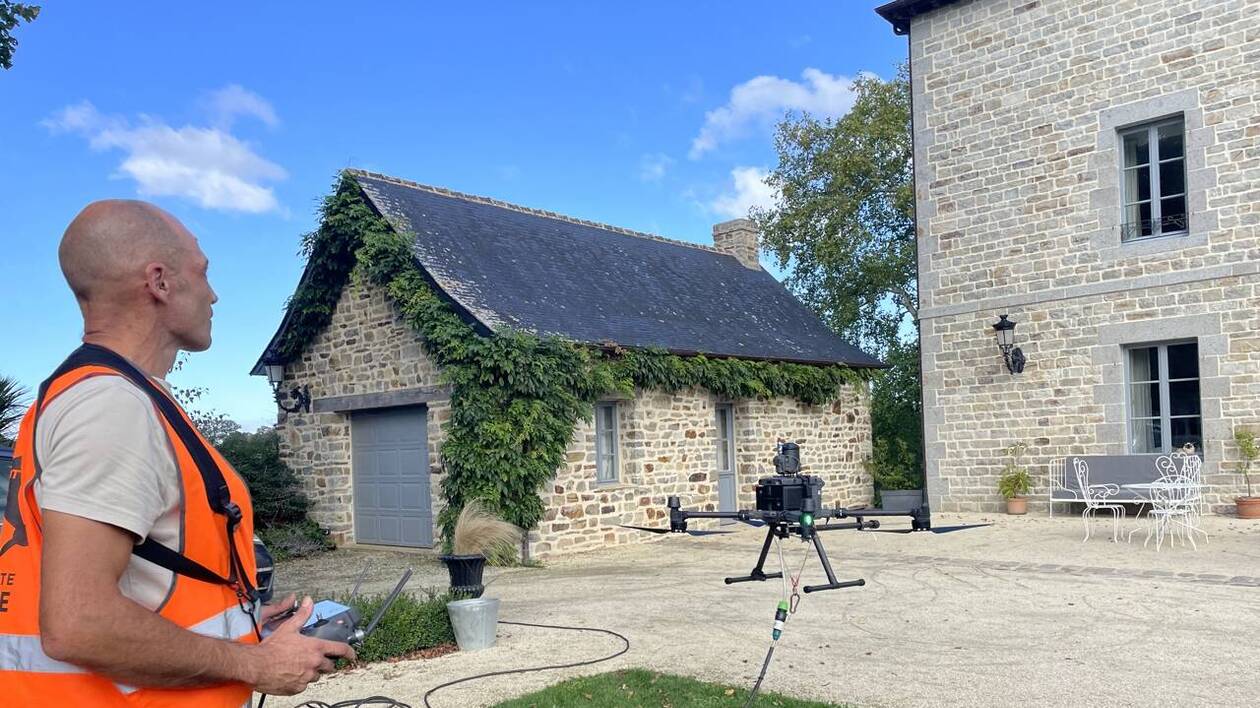Innovation en Bretagne : Les drones pour nettoyer les bâtiments inaccessibles