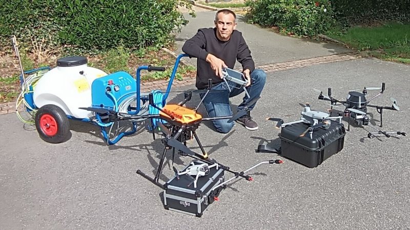 Innovation en Bretagne : une nouvelle entreprise de nettoyage et d&rsquo;inspection par drone
