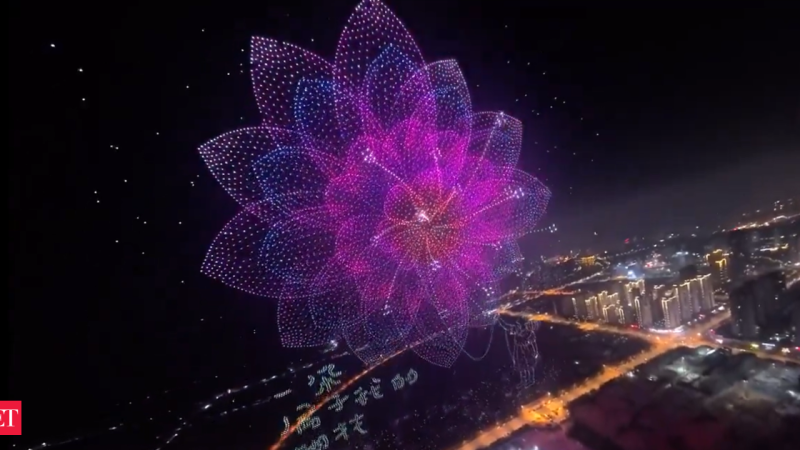 La Chine établit un nouveau record Guinness avec un spectacle de drones impressionnant
