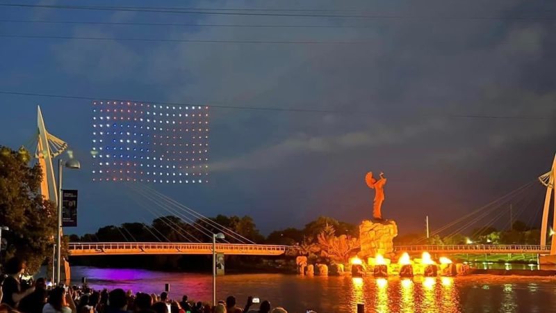 Le Festival des Lumières Drone fait son grand retour à Exploration Place