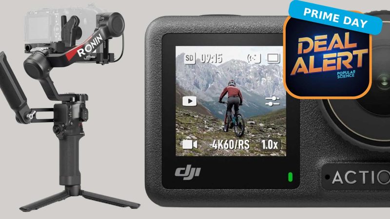 Les Meilleures Offres de DJI sur les Caméras d’Action et Gimbals lors d’Amazon Prime Day