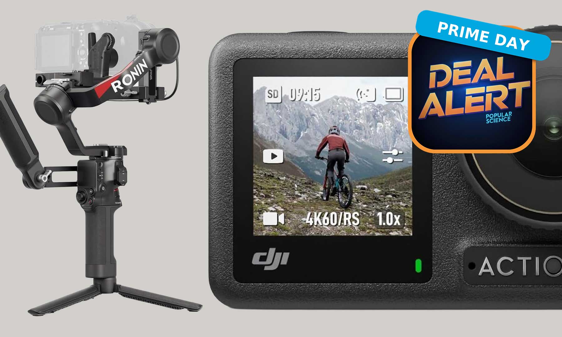 Les Meilleures Offres de DJI sur les Caméras d’Action et Gimbals lors d’Amazon Prime Day