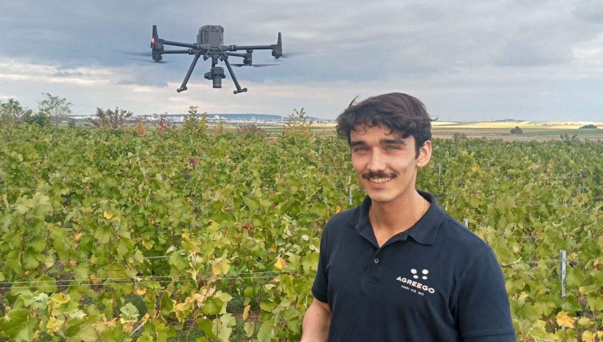 L&rsquo;innovation agricole prend son envol avec l&rsquo;utilisation de drones en Champagne-Ardenne