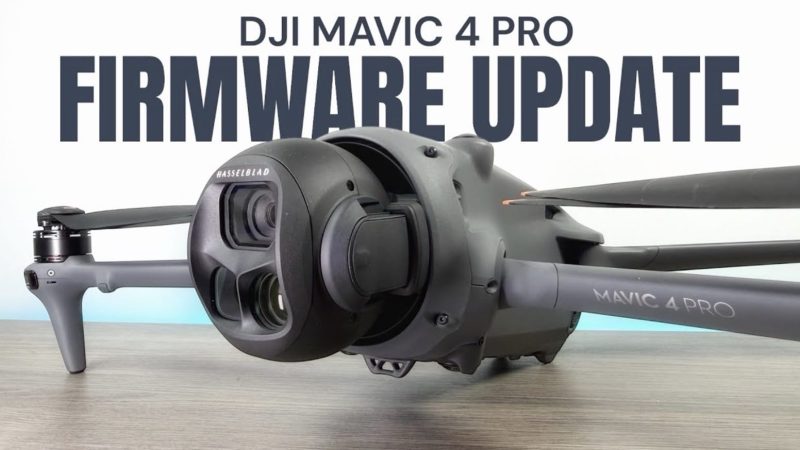 Mise à jour importante pour le DJI Mavic 4 Pro : découvrez les nouveautés