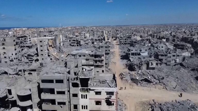 Nouvelles images de Gaza : les drones révèlent l&rsquo;étendue des dégâts