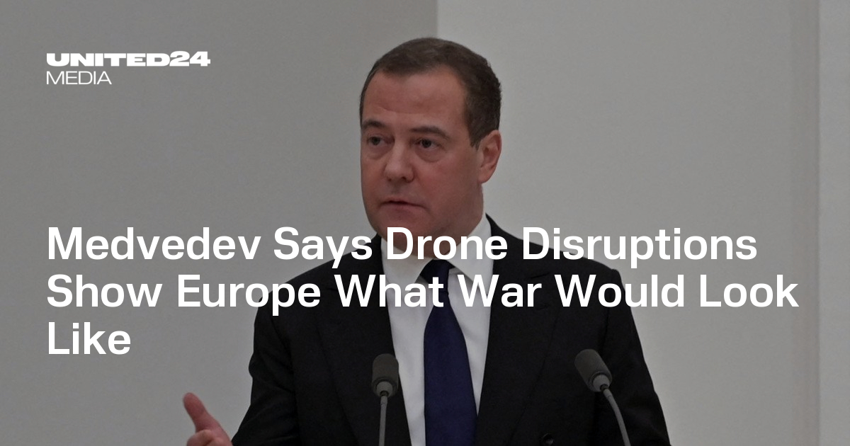 Perturbations par drones en Europe : Aperçu d&rsquo;un potentiel conflit selon Medvedev
