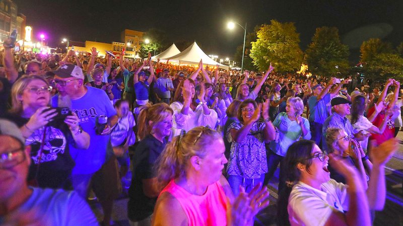 Spectacle de drones à Jacksonville pour la célébration du bicentenaire